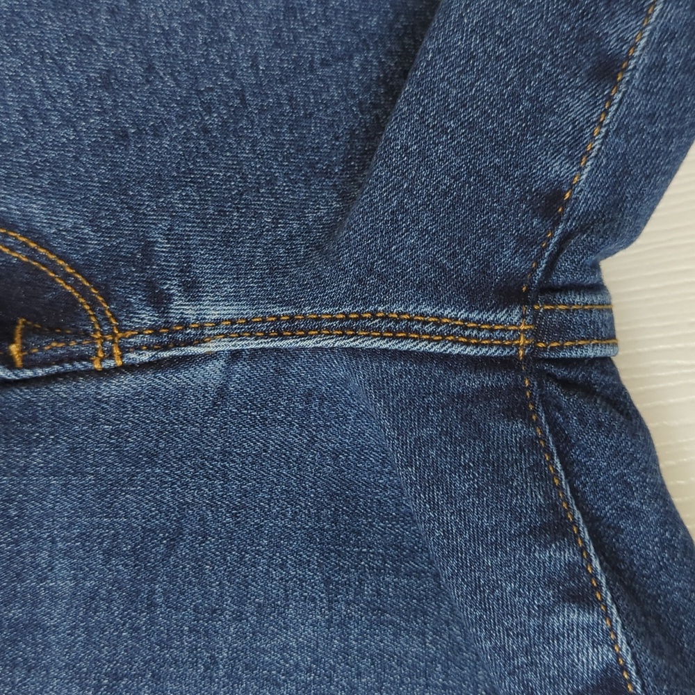 Good American Good Legs Dark Wash Mid Rise Ankle Cropped Skinny Jeans 12/31 - Picture 12 of 15
